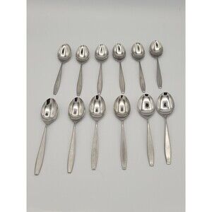Vintage Qantas Airlines Mini Teaspoons ABCO 8/95  Set of 12